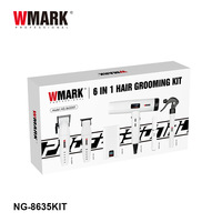 Kit d'outils de beauté pour coiffeur à domicile WMARK professionnel 6 en 1