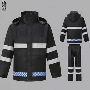 ملابس أمان عاكسة عالية الوضوح للبيع بالجملة، سترة عمل رجالية عالية الوضوح مع غطاء للرأس - Product Image 6