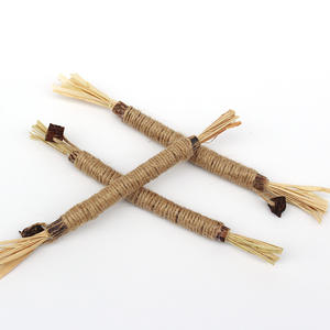 Mainan kucing alami dengan stik kayu Catnip dengan bau Matatabi dan bau benang yang mendorong stik perawatan gigi gila kucing - Product Image 4