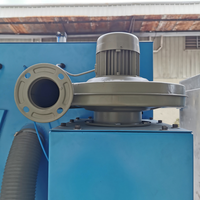 Cabine de sablage automatique à tambour avec fonction de polissage pour petites pièces en plastique, moteur et composants à entraînement motorisé