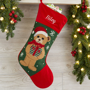 Chaussettes rouges tricotées à l'aiguille personnalisées <span class=keywords><strong>Casse</strong></span>-<span class=keywords><strong>Noisette</strong></span> <span class=keywords><strong>grande</strong></span> <span class=keywords><strong>taille</strong></span> Bas de Noël tricotés pour bébés et enfants - Product Image 4