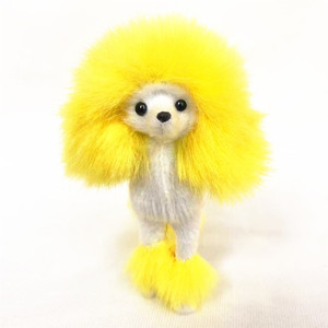 Vente en gros de mini-jouets en peluche mignons et miniatures, chien bouledogue en peluche, poupée pour la décoration de maison de poupées - Product Image 5