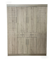 Armoire de chambre à coucher moderne YUKAI en MDF et mélamine pour usage domestique, meuble de rangement en bois pour chambre à coucher YK-861