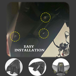 Protecteur de capot de roue d'extension de garde-boue de bec avant de moto XXUN pour YAMAHA Tracer 700 GT <span class=keywords><strong>Tracer700</strong></span> 2016 2017 2018 2019 - Product Image 6