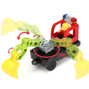 Juego de 50 Piezas de Bloques de Construcción Magnéticos de Plástico para Carreteras, Juego de Construcción Educativo STEM con Certificación CPC, Juguetes para Niños de <span class=keywords><strong>3</strong></span>+ Años - Product Image 3