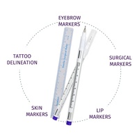 BECOL Haute Qualité Personnalisé Peau Marqueur Stylo Professionnel Chirurgical Médical Stérilisé Peau Marqueur Stylo Ensemble avec Logo Personnalisé