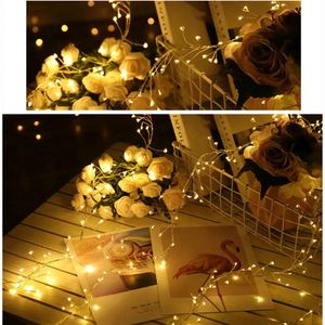 ไฟประดับตกแต่งสวนกลางแจ้งแบบสายยาว 10 ฟุต 100 หลอด LED สีวอร์มไวท์ ใช้พลังงานจาก USB พร้อมรีโมทและตัวตั้งเวลา 8 โหมด - Product Image 4