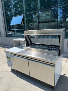 سلطة فواكه RTK من الفولاذ المقاوم للصدأ ، عرض ثلاجة سلطة كونترتوب ، معدات التبريد - Product Image 5