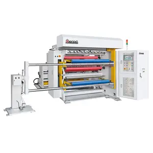 High Speed Slitting Machine for Labels, Self-adhesives, Glassine, paper, films