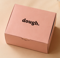 Boîte d'emballage alimentaire personnalisée pour pâtisseries avec sac en papier, fabricant OEM pour boulangerie, biscuits, desserts, impression de luxe