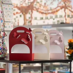 Suministros para floristería, caja de flores de papel kraft, caja de regalo para rosas, embalaje de cartón, adecuado para regalos y flores, personalizable - Product Image 6