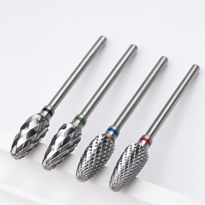 Yaqin Professional Large Cone <strong>Bits</strong> Silver Coating Efficient Gel Removal New Style Carbide Nail Drill <strong>Bits</strong> Wholesale - Product Image 2
