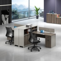 Table de poste de travail modulaire ouverte moderne cloisons de bureau bureau d'ordinateur bureau de travail cabine postes de travail tables