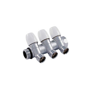 Colector lineal de 2 vías con grifo TIMME 3/4 1/2 (16) Accesorios de tubería - Product Image 2