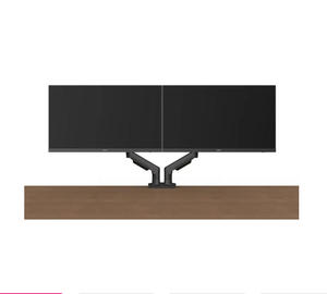 CN Original Original HKC KR50 Dual Screen <b>Bracket</b> 265mm Lift Full Motion Desk Clamp/Grommet Mount Cable Management - Product Image 5