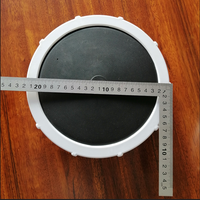 Diffuseur d'air à bulles fines de 9 pouces, ABS/UPVC/PP, disque pour traitement de l'eau, diffuseur d'oxygène, utilisation d'oxygène de 22-40%, 100L/heure
