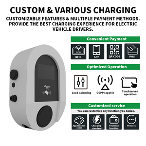 Uso en el hogar cargador de coche caja de montaje 22KW/7KW AC estaciones de carga <span class=keywords><strong>ev</strong></span> - Product Image 3