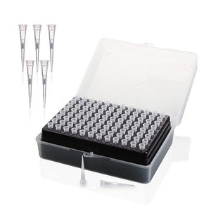 Phòng thí nghiệm dùng một lần Pipette tip màu vàng màu xanh rõ ràng 10ul 100UL 200ul 1000ul Pipette Lọc lời khuyên - Product Image 1