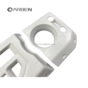 Griglia Frontale Modificata e Aggiornata per Land Rover <span class=keywords><strong>Defender</strong></span> L316 90/110, Griglia a Rete Anteriore e Coperture per Fendinebbia - Product Image 6