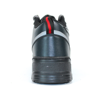 Chaussures de sécurité noires, confortables, de bonne qualité, vente en gros, chaussures de sécurité industrielles tendance pour hommes, travail
