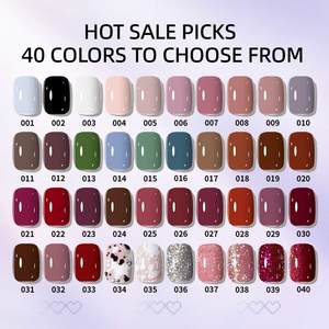 KUDAN 高品質水性ネイルポリッシュ、おしゃれなデザイン、40色展開、輝きと光沢のあるネイルポリッシュ - Product Image 6