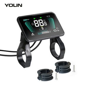 Pantalla LCD para bicicleta eléctrica Yolin YL81F-H, éxito <span class=keywords><strong>de</strong></span> ventas, pantalla a color <span class=keywords><strong>VA</strong></span> <span class=keywords><strong>de</strong></span> 3.5 pulgadas, pantalla completa, 140 nits <span class=keywords><strong>de</strong></span> brillo, 36/48/52V - Product Image 5