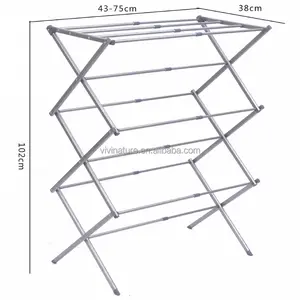 Alato Vestiti aria asciugacapelli Pieghevole Asciugare I Vestiti Cremagliera in15 Metro Asciugatura Spazio - Product Image 1