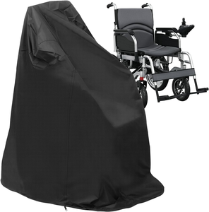 Funda para Silla de Ruedas Eléctrica OEM con Cierre y Cordón Ajustable, 420D Oxford Impermeable, Protege Contra Lluvia, Viento, Polvo, Sol y Rayos UV - Product Image 2