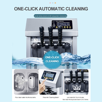 Vente directe d'usine, machine à crème glacée molle entièrement automatique 16-20L, congélateur à crème glacée