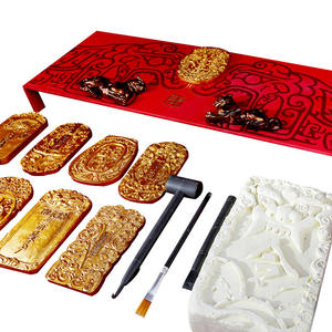 ชุดของเล่นเหรียญตราจักรพรรดิพระราชวังต้องห้ามสำหรับเด็กผู้ชายอายุ 4-6 ปี ชุดของเล่นขุดค้นทางโบราณคดีพร้อมโมเดลแท่งทองและเครื่องมือ - Product Image 1