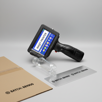 Impresora de Inyección de Tinta Portátil TIJ de 600DPI, Máquina de Codificación Industrial Portátil para Marcar Códigos de Lote, Códigos QR y Códigos de Barras en Todas las Superficies