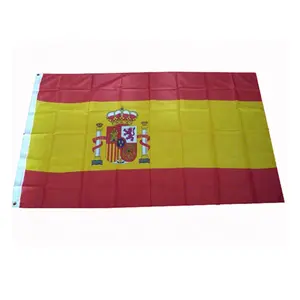 热销户外3*5英尺股票便宜西班牙西班牙国旗