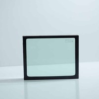 Resistencia al fuego esmaltada de doble capa personalizada 30-180 minutos de vidrio templado ignífugo para puertas y ventanas