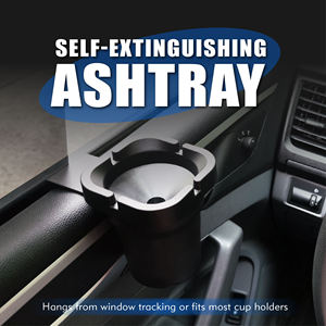 Venta caliente al por mayor Automóvil Coche Cenicero Accesorios interiores Moda Cigarrillo Portavasos Fumar Cubo <span class=keywords><strong>de</strong></span> basura - Product Image 3