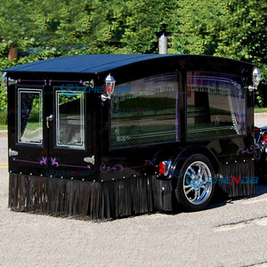Direct Factory Custom Funeral Hearse <b>Trailer</b> High Quality Multi-Style Funeral Coffin Special Transportation - Product Image 6