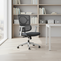 Nouveau produit : Chaise ergonomique moderne en maille, confortable pour le bureau à domicile et la sieste, chaise d'ordinateur double usage pour e-sport, respirante et pivotante