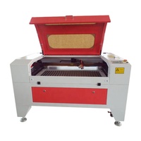 Machine à sculpter le bois 3d laser, modèle SH-G690, 80w 100w cnc, bon marché