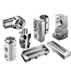 Tùy chỉnh CNC phay 7075 T6 nhôm UAV phụ kiện kẽm mạ sắt chỉ đạo động cơ gắn khung với mắt các loại hạt - Product Image 5