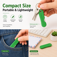 Couteau en plastique coloré pour étudiant, stylo utilitaire Portable, Mini taille-crayon pliant, boîte ouverte Express, couteau à découper le papier
