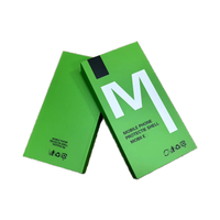 Usine personnalisée 6.4 pouces couverture magnétique vert papier spécial étui de téléphone boîte d'emballage pour iPhone 15/16 Pro Samsung étui de téléphone