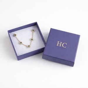 กล่องใส่สร้อยคอแบบมีฝาปิดและฐาน พร้อมโลโก้สั่งทำสุดหรู บรรจุภัณฑ์เครื่องประดับกระดาษแข็ง ขายส่งจำนวนมาก จากโรงงานผู้ผลิตโดยตรง - Product Image 3