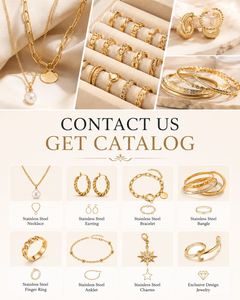 Wholesale Custom Geometric Gold Plated Stainless Steel <b>Rope</b> <b>Chain</b> Necklace for Unisex Trendy Jewelry Making - Product Image 5