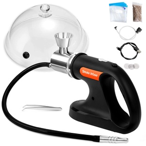 Kit per Affumicatura di Bevande Stile Vintage, Brevettato, per Bourbon e Whisky, Regalo per Amanti del Fumo - Product Image 1