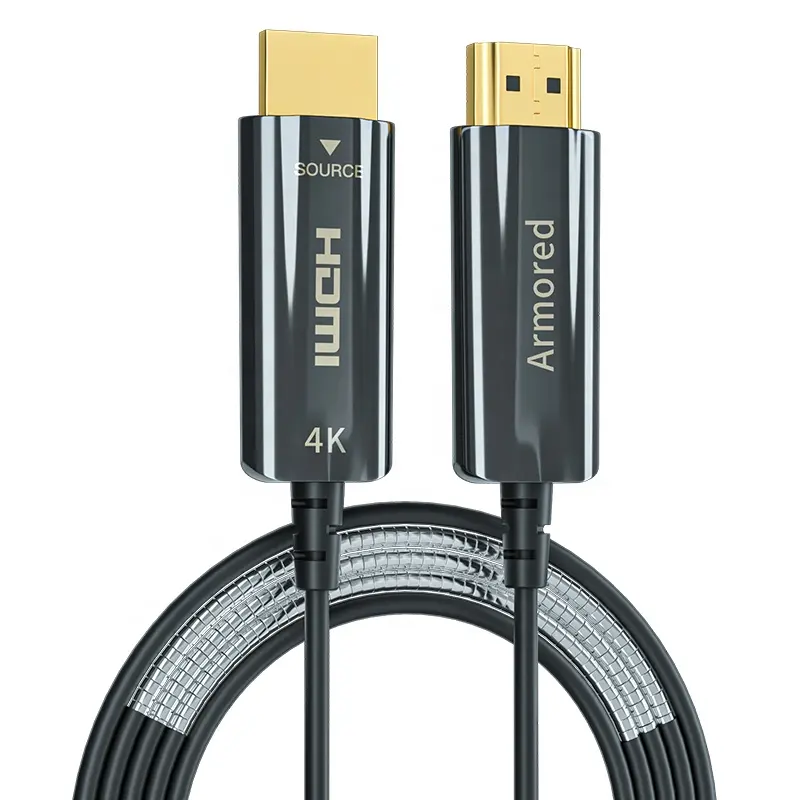 Dài Truyền Dẫn Tinh Khiết Sợi Quang HDMI 3D 4K60Hz Cáp Ultra HD 2.0 HDMI Cable 30M 50M 100M 300M 450M