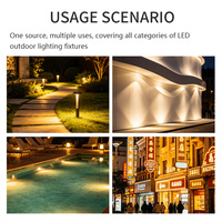 Convertidor de Corriente CA-CC con Carcasa de Aluminio Impermeable IP67, Controlador LED de 12V 24V con Salida de Voltaje Constante, Fuente de Alimentación LED, 3 Años de Garantía, Certificaciones CE, ROHS, FCC