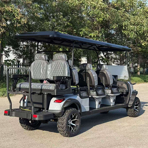 Voiturette de club de chasse 8 places avec moteur AC puissant, contrôleur et batterie au lithium, type scooter, avec Curtis Carro De Golf - Product Image 3