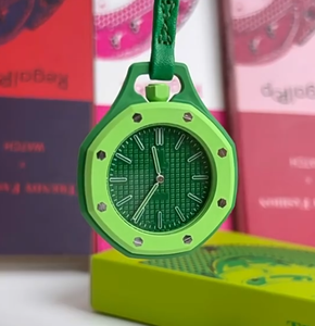 Orologio da Tasca Meccanico di Alta Qualità con Quadrante in Bioceramica e Metallo, Design Ottagonale a 8 Viti, Impermeabile, Unisex, Regalo, Orologio da Appendere - Product Image 3