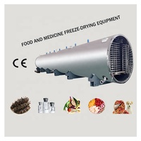 Huchuan industriële vriesdroogmachine voor voedselverwerking, grote capaciteit, SUS304 roestvrij staal, PLC-gestuurd, gasverwarming