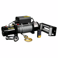 Treuil 12V à récupération rapide, anti-saut, avec moteur DC, protection sans fil contre les surcharges, résistant aux intempéries et antidéflagrant, pour camion, 4x4 et remorque