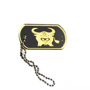 Porte-clés numériques personnalisables en aluminium pour photos – Étanche, léger, forme ovale, éclairage réglable, impression sérigraphique - Product Image 3